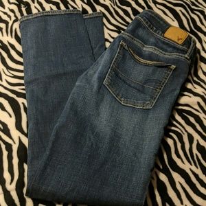 American eagle straight jeans 8